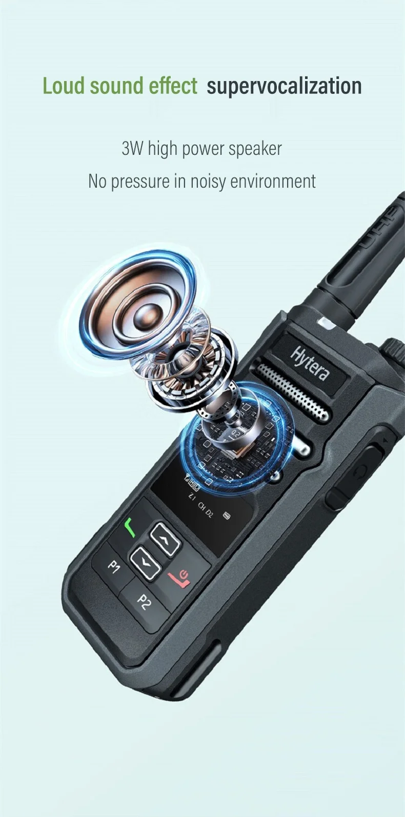 Hytera HYT-G36 WalkieTalkie Bluetooth voice DMR digital analog compatible Type-c fast charging