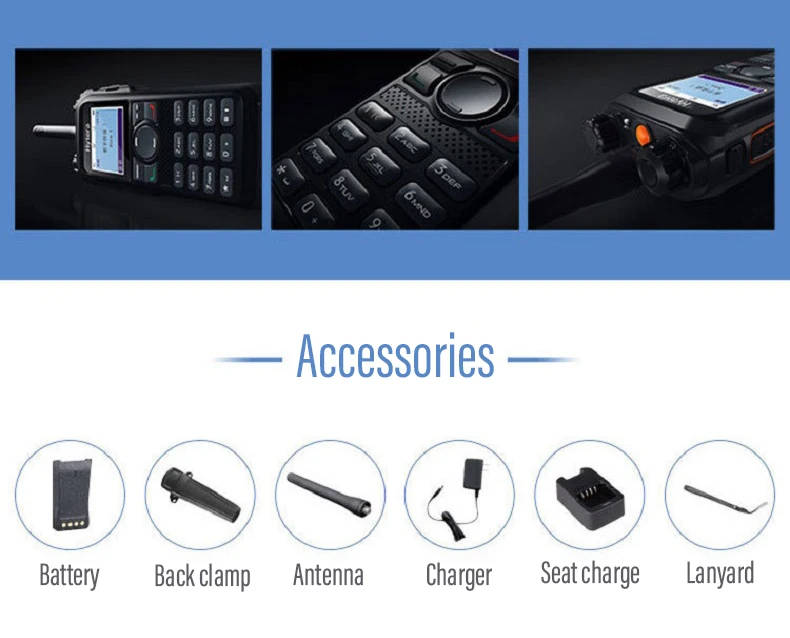 Hytera-PD980 Digital Noise Reduction Relay, Full-Duplex Call, Bluetooth Transmission, IP68 Wate