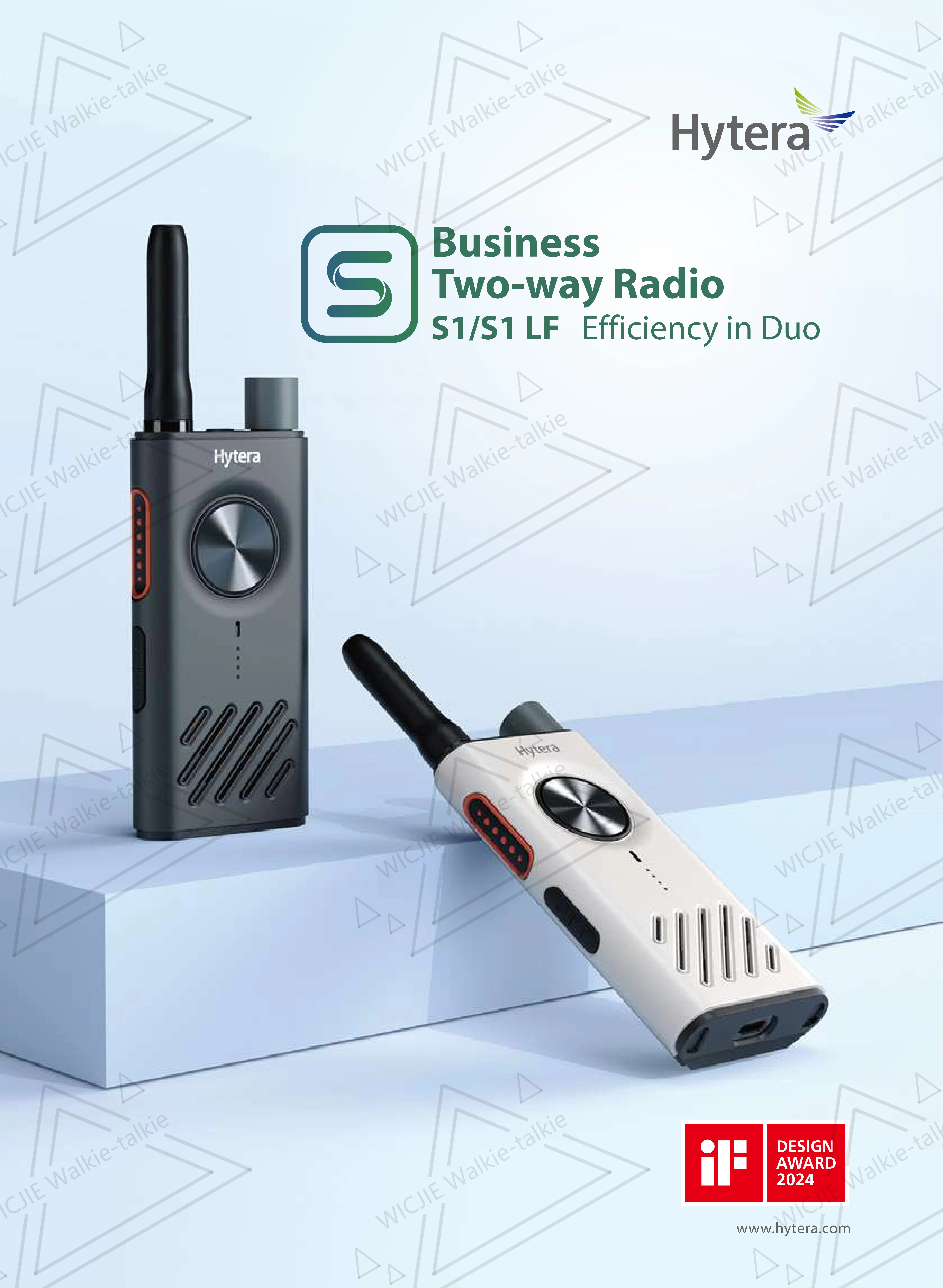 Hytera S1/S1mini walkie-talkie business hotel restaurant 4s shop outdoor camping ski walkie-tal