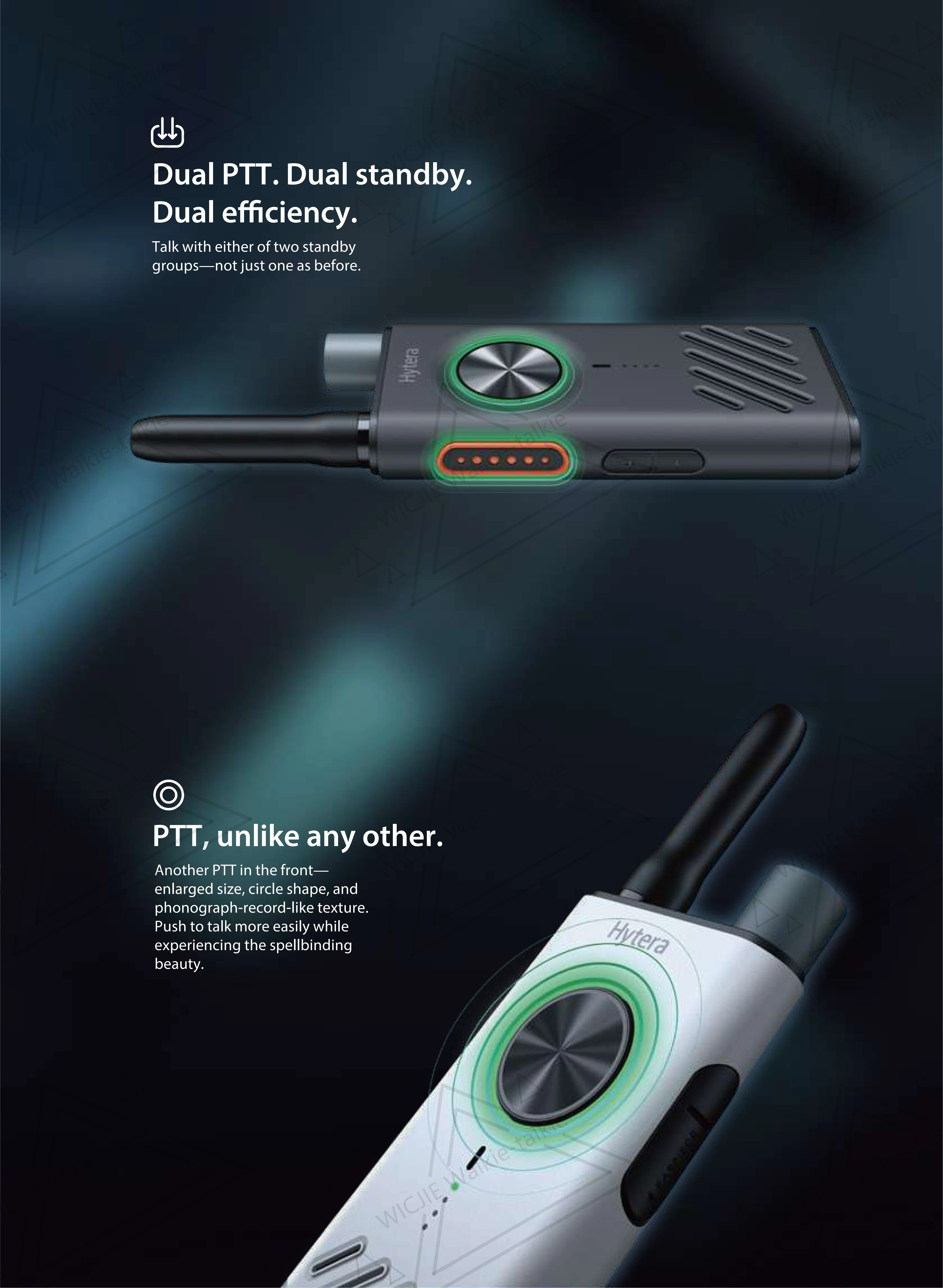 Hytera S1/S1mini walkie-talkie business hotel restaurant 4s shop outdoor camping ski walkie-tal