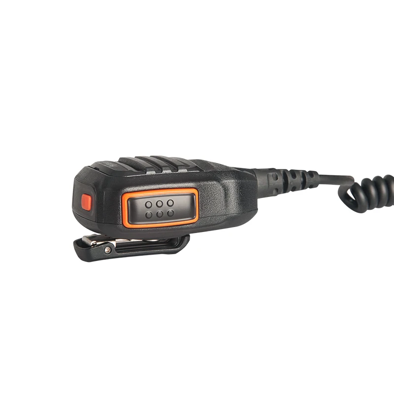 Hytera SM18N2 Microphone Two Way Radio Back Clip 3.5mm Audio Jack IP67 for Hytera HYT PD702 PD7