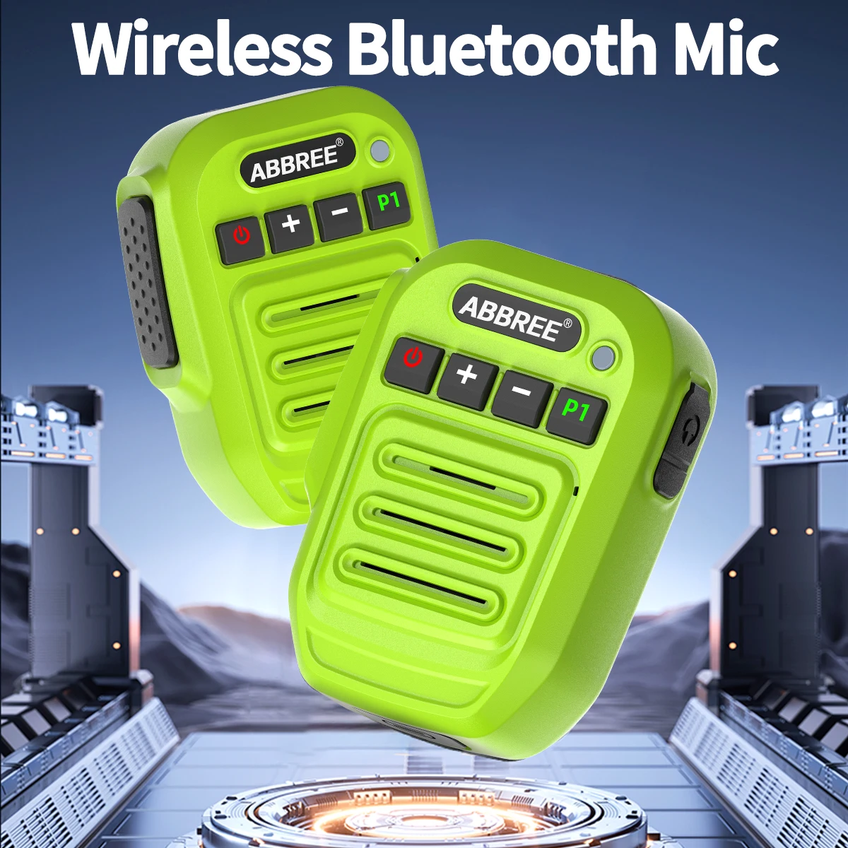 IP67 Waterproof Bluetooth Speaker Mic for Baofeng UV-5R & Quansheng Walkie Talkies – Ultimate A