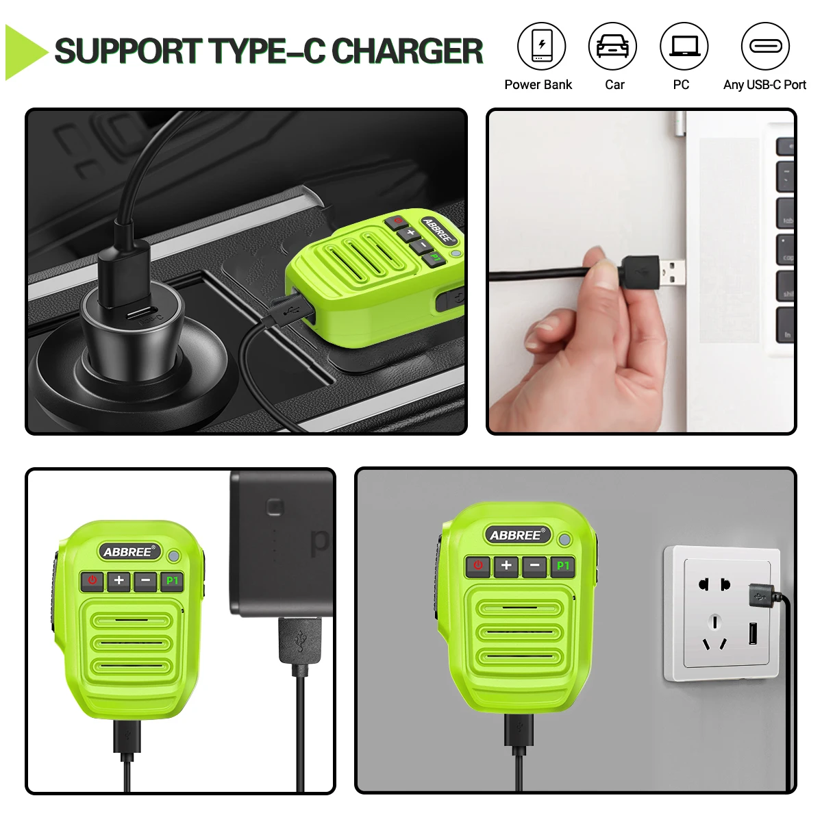 IP67 Waterproof Bluetooth Speaker Mic for Baofeng UV-5R & Quansheng Walkie Talkies – Ultimate A