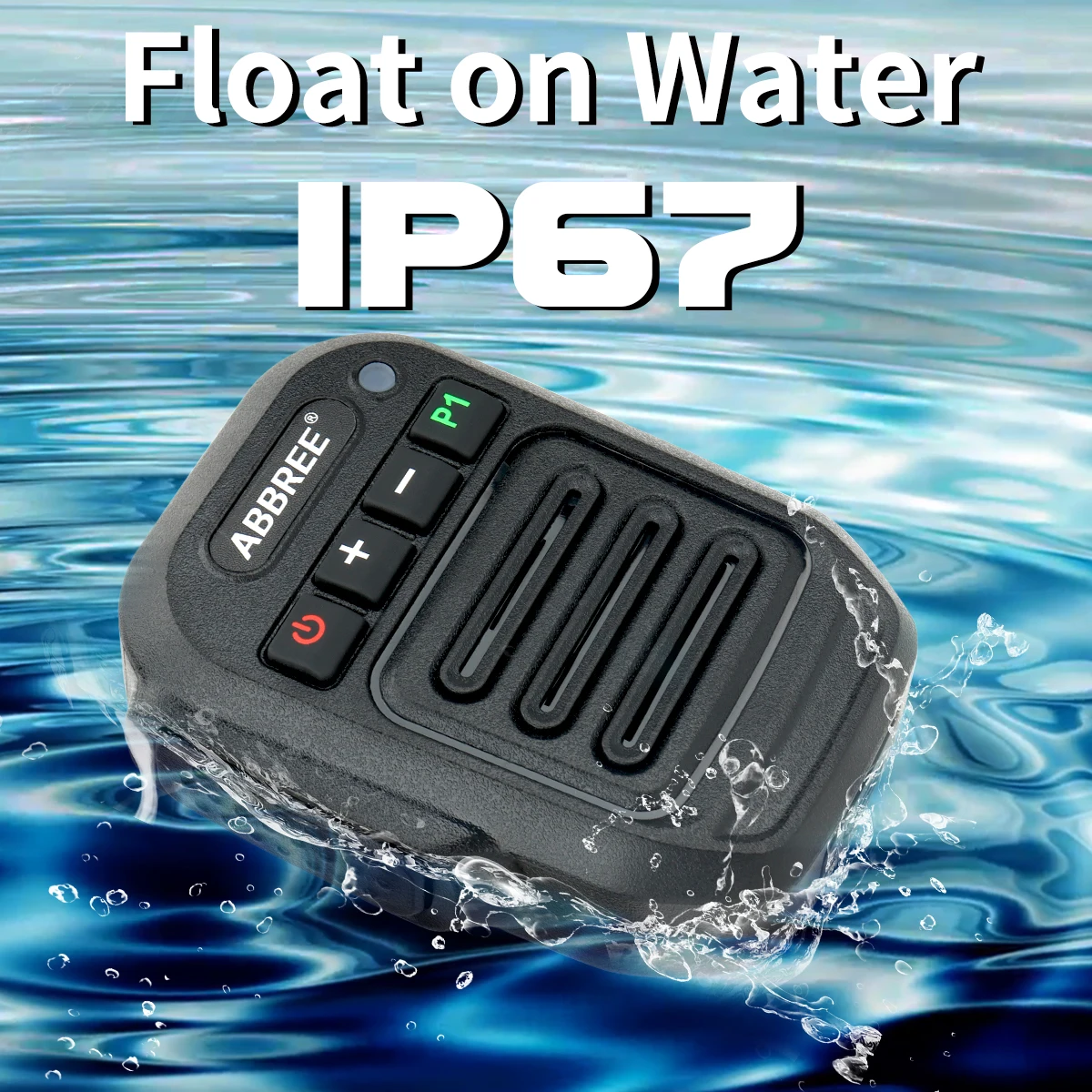 IP67 Waterproof Bluetooth Speaker Mic for Baofeng UV-5R & Quansheng Walkie Talkies – Ultimate A