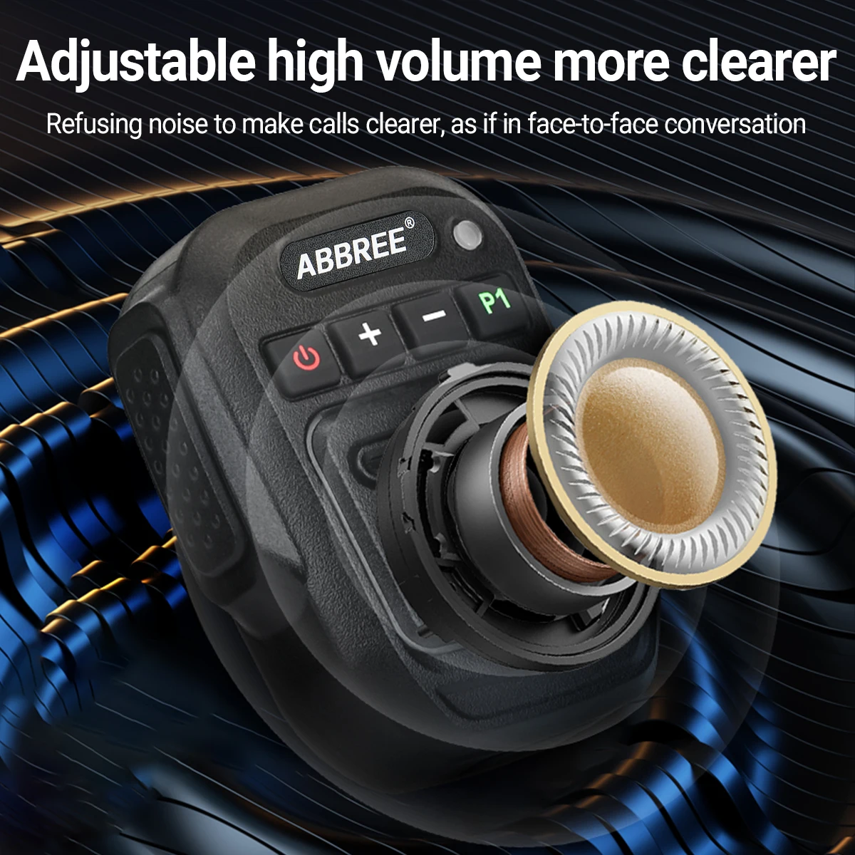 IP67 Waterproof Bluetooth Speaker Mic for Baofeng UV-5R & Quansheng Walkie Talkies – Ultimate A