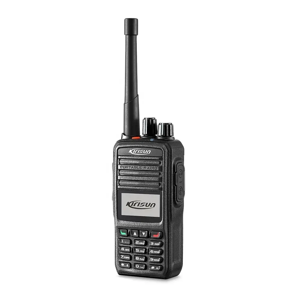 Get Connected with KIRISUN DP480 Digital Walkie Talkie - Dual Band, DMR, 10W Two Way Radio for 