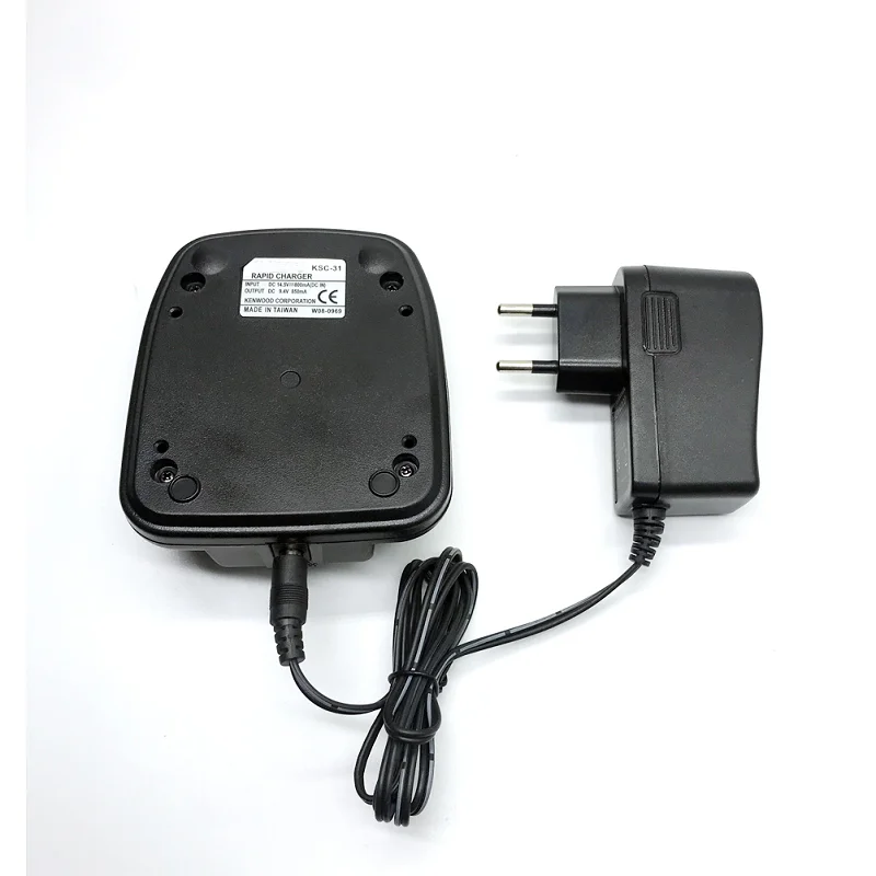 KSC-31 Ni-MH Li-ion Battery Charger for Kenwood TK-3201, 3207, 2207 Walkie Talkies - Fast & Rel