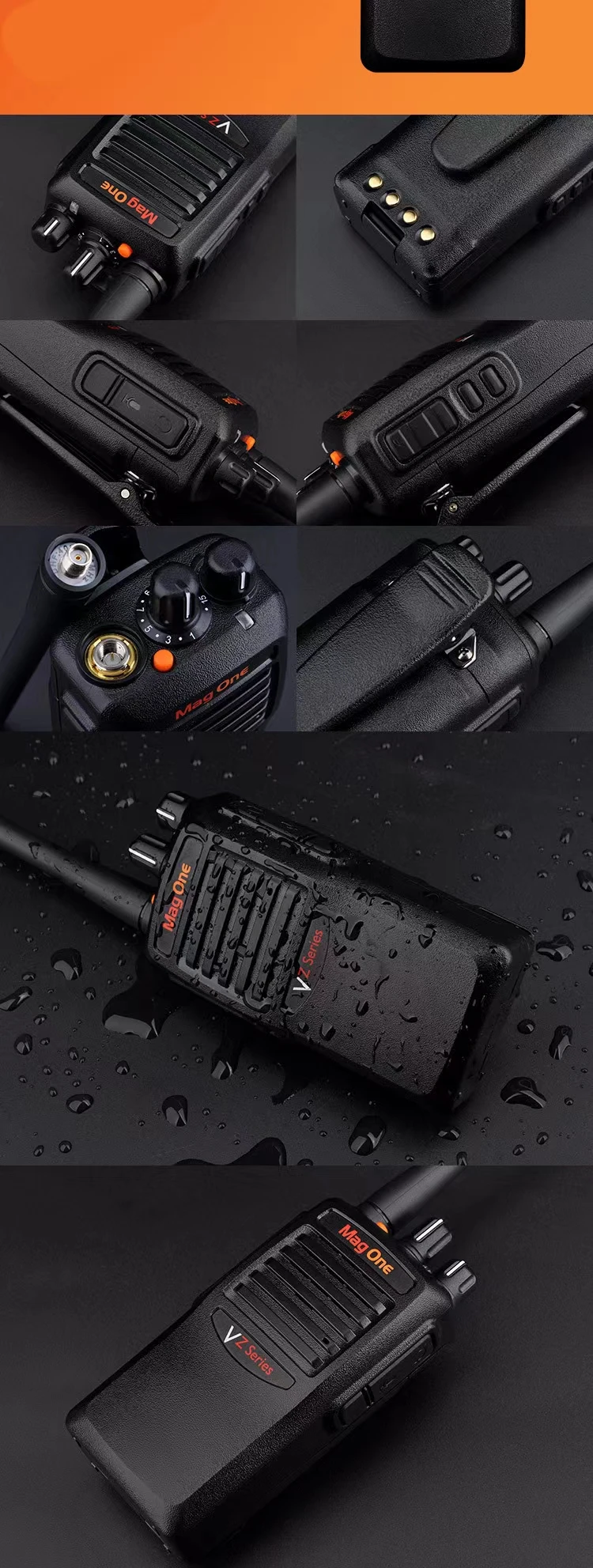 Motorola Magone VZ-12 Programmable Programmable Key, VOX Suitable for Emergency Alarm, Voice Br