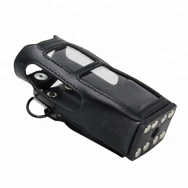 Walkie Talkie leather case for Motorola MTP3150 MTP3100 MTP3250 MTP3550