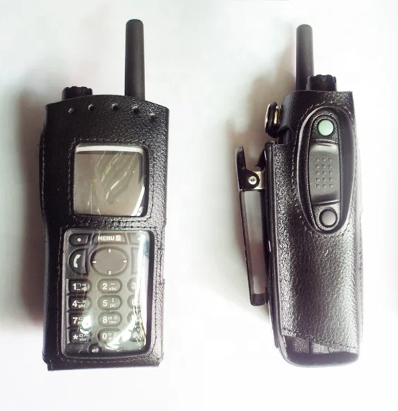 Leather Case Cover for Motorola Two Way Radio, Walkie-talkie, MTP850, MTP850s