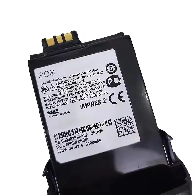 Motorola PMNN4486 7.4V 3400mAh Li-Ion IMPRES PMNN4486A APX IMPRES 2 IP68 APX6000 APX7000 APX800