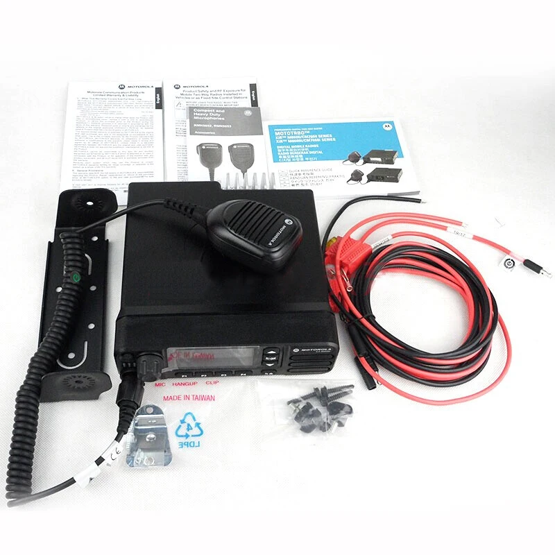 Motorola-Original Intercom XIR M8660I Portable Vehicle-Mounted VHF UHF Explosion-Proof DGM8000e