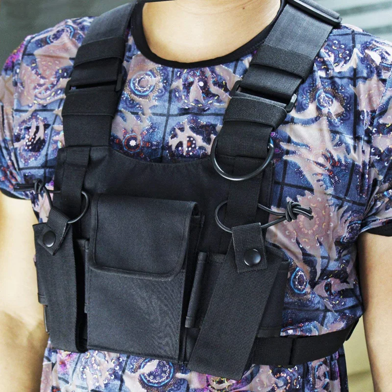 Portable Radio Chest Harness Vest – Universal Walkie Talkies Accessories for Ultimate Convenien