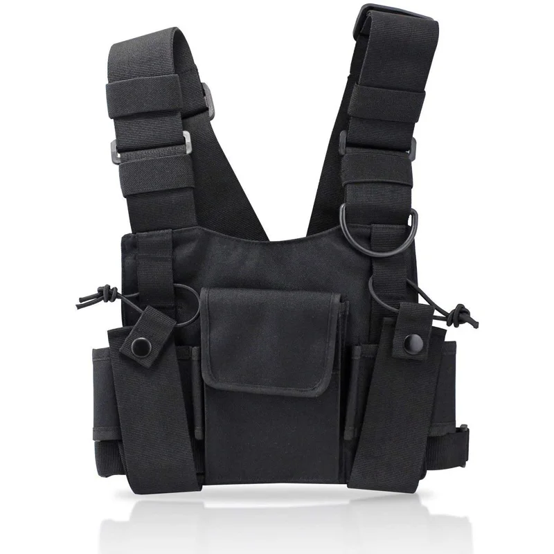 Portable Radio Chest Harness Vest – Universal Walkie Talkies Accessories for Ultimate Convenien
