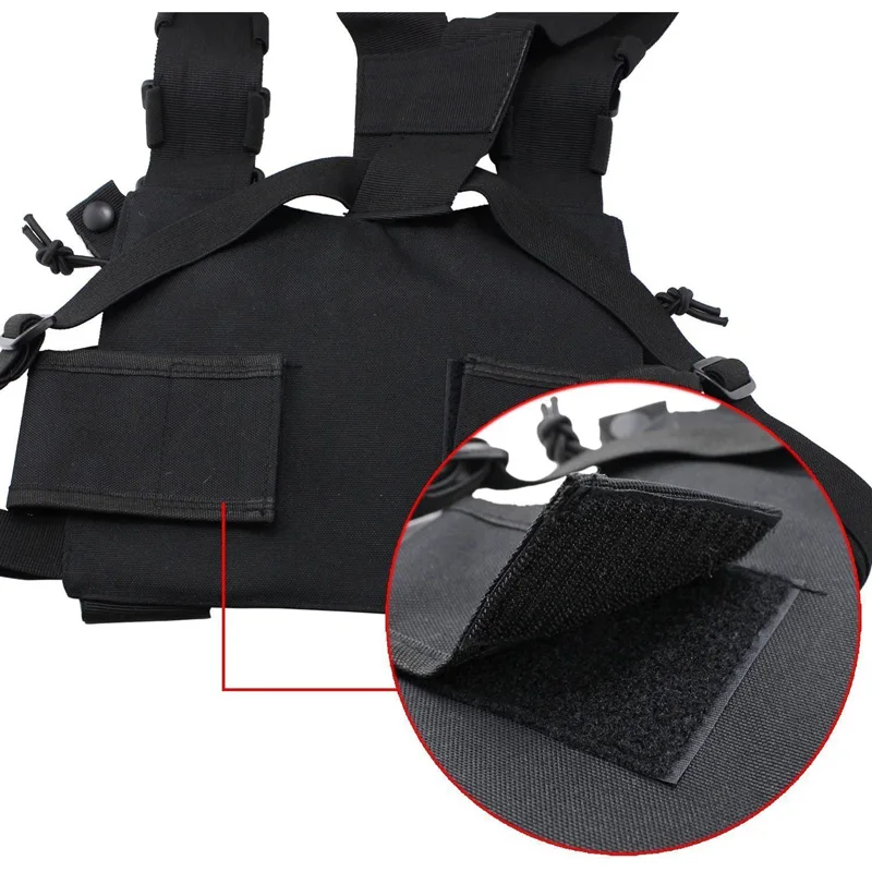 Portable Radio Chest Harness Vest – Universal Walkie Talkies Accessories for Ultimate Convenien