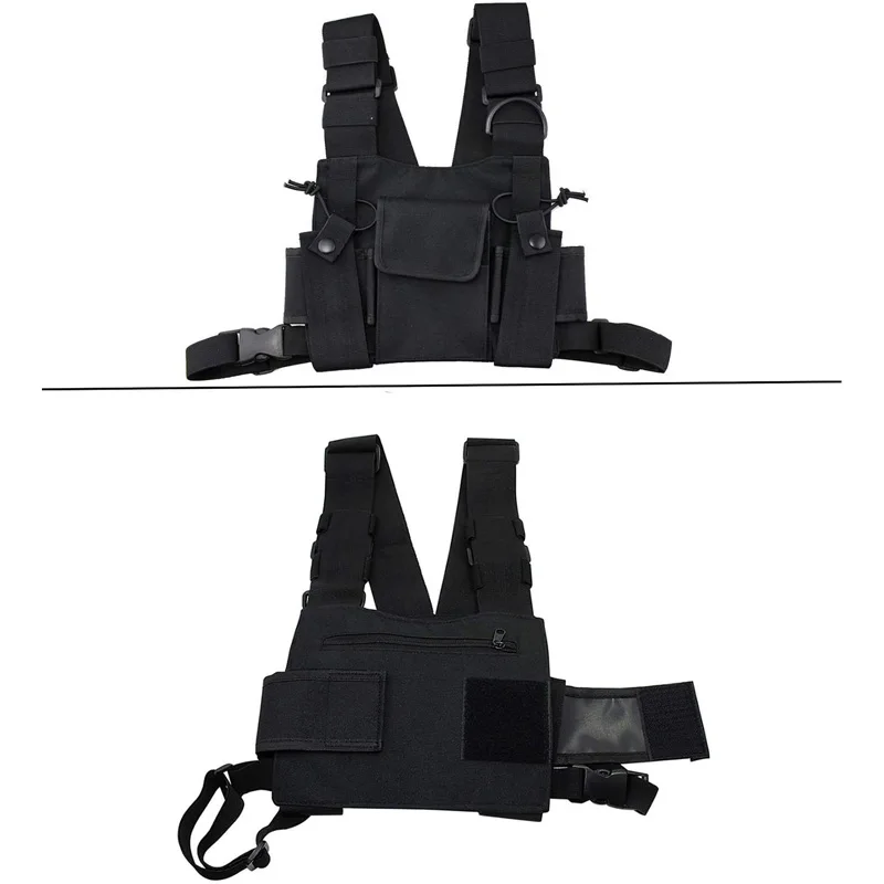 Portable Radio Chest Harness Vest – Universal Walkie Talkies Accessories for Ultimate Convenien