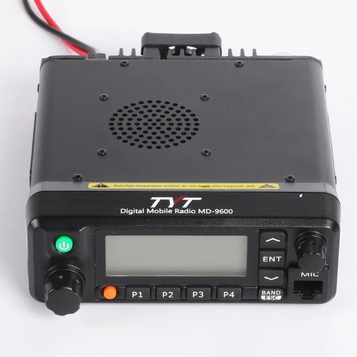 TYT MD-9600 GPS Digital/FM Analog Dual Band DMR Mobile Transceiver 50-Watt VHF/UHF Car Truck Am