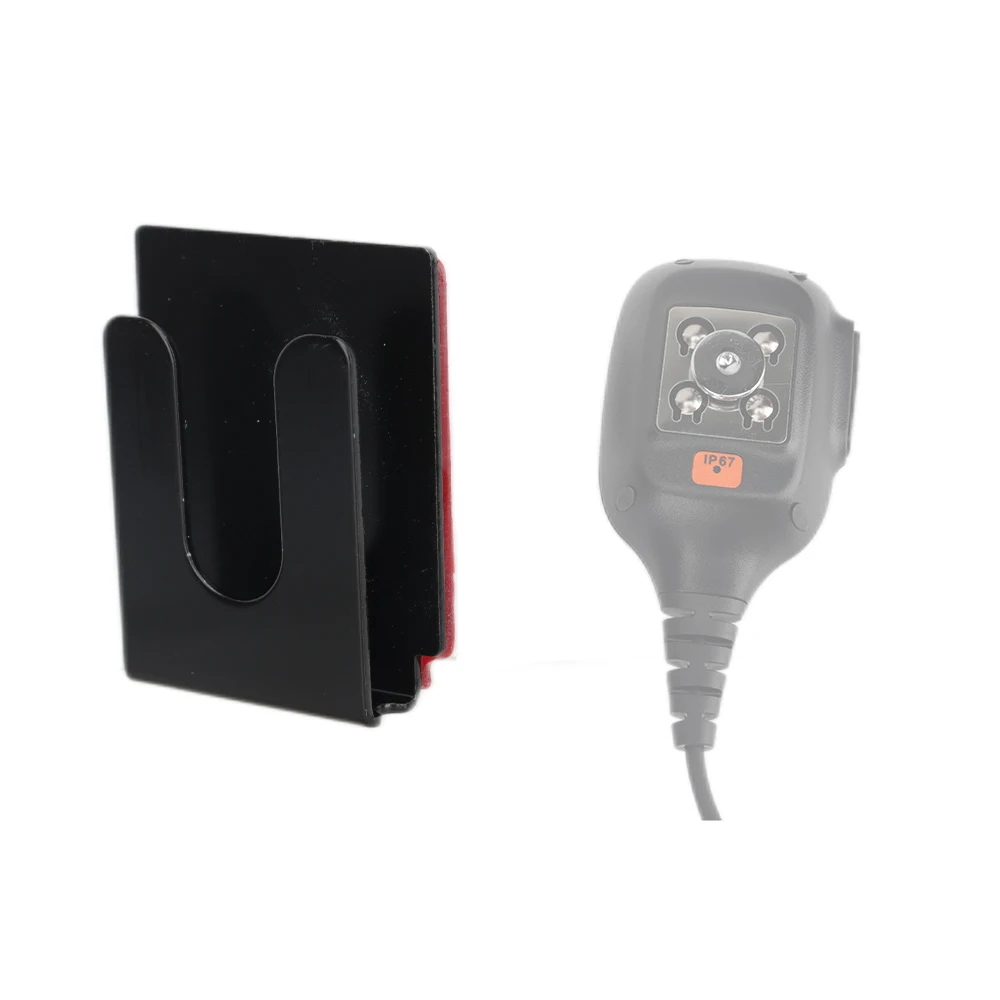 Universal Microphone Holder Hand Hook Clip for Motorola, Kenwood, YEASU, TYT, Hytera & BAOFENG 
