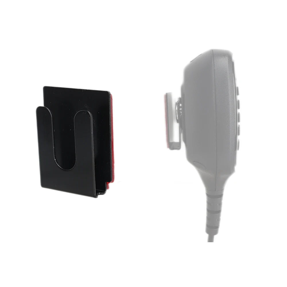 Universal Microphone Holder Hand Hook Clip for Motorola, Kenwood, YEASU, TYT, Hytera & BAOFENG 