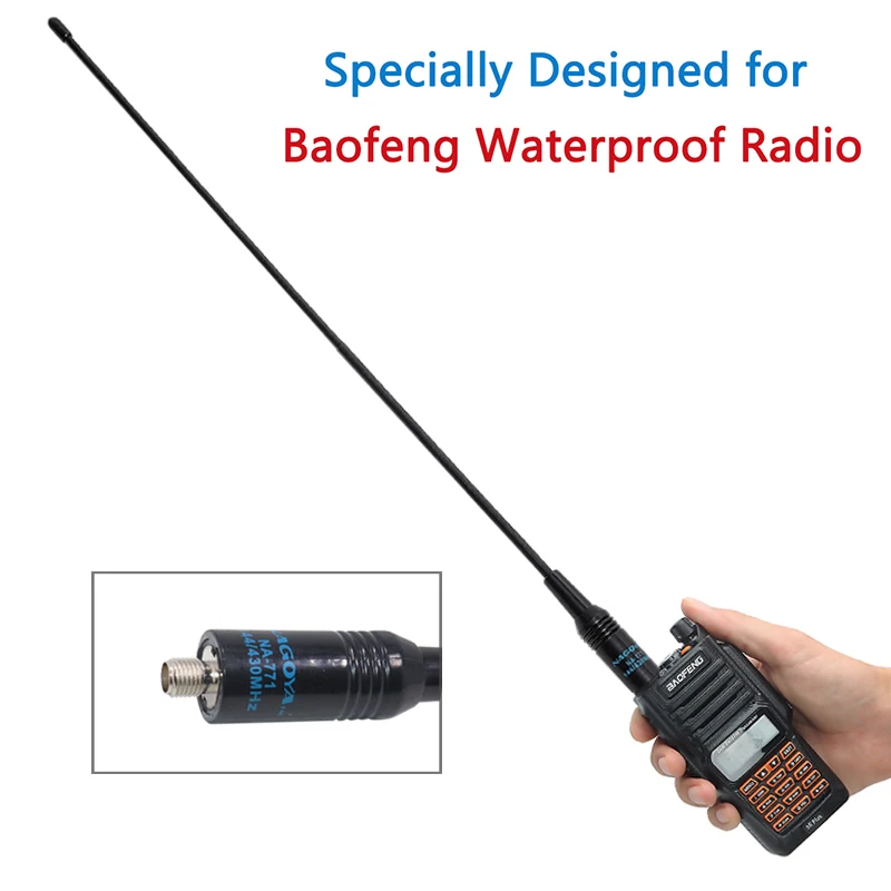 Baofeng UV-9R Pro Dual Band Antenna 144/430MHz - Upgrade Your Ham Radio Experience!