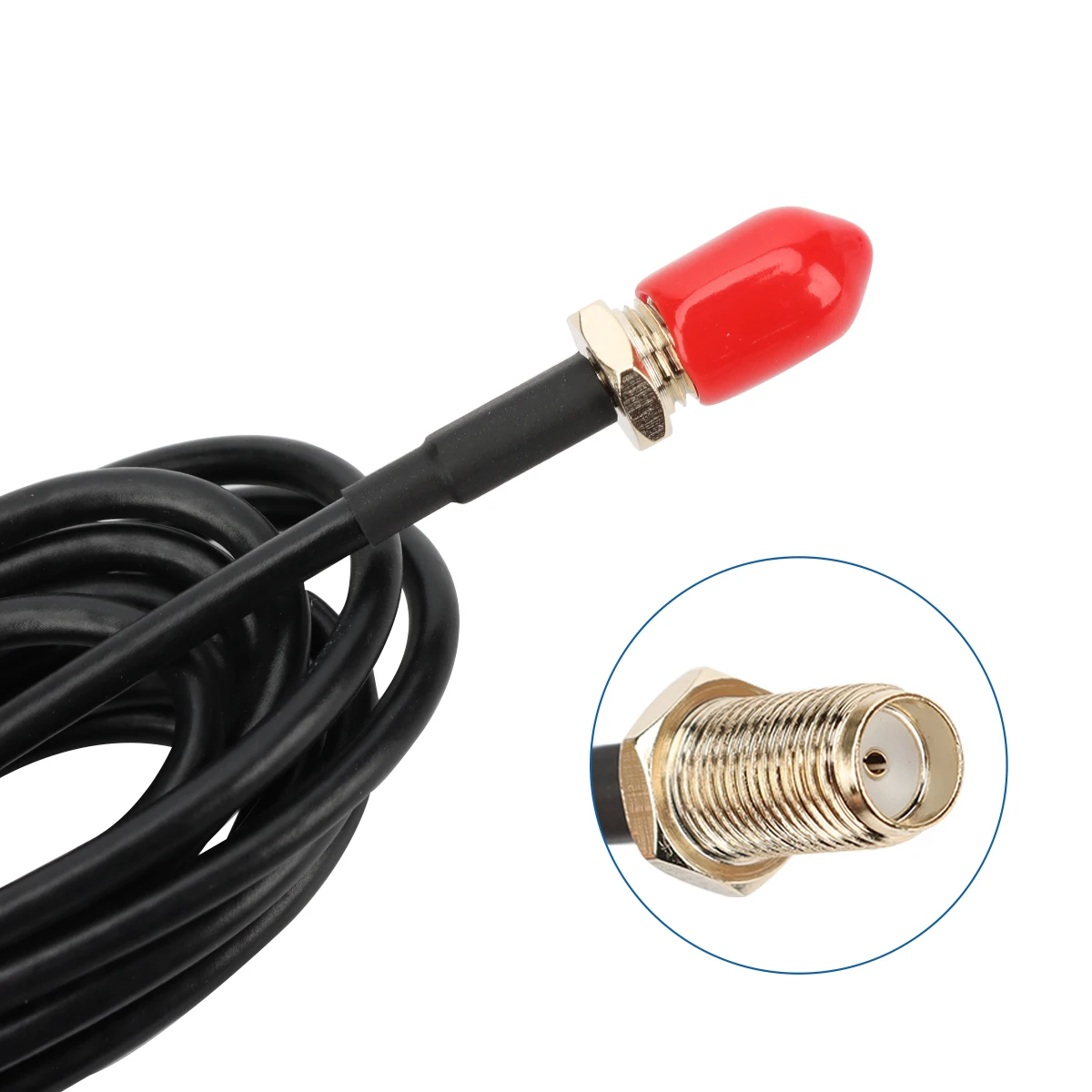 UT-108UV Magnetic Dual Band Car Antenna - SMA-Female for BAOFENG UV-5R, BF-888S, Quansheng UV-K