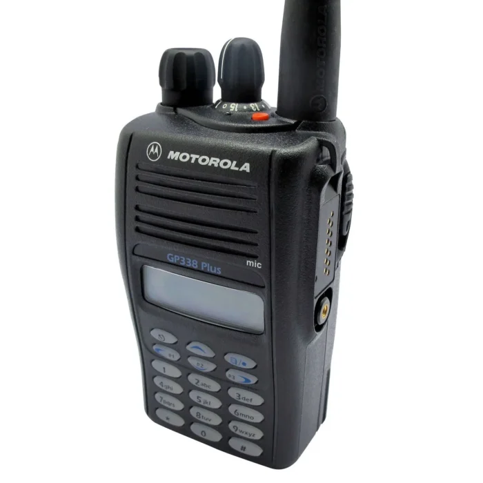 Gp338 Two Way Radio - close-up