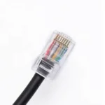 Microfone de Mão PTT com Fio de 8 Pinos HM-118N para Icom IC-706 IC-2000 F1721 V8000 FR3000 FR4000