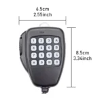 ميكروفون HM-118TN لأجهزة اللاسلكي الهواة IC-2100H و IC-2200H و IC-7000