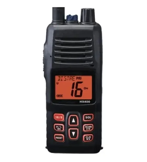HX-400IS Two Way Radio - front view HX-400IS Two Way Radio - front view