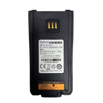 Bateria original Hytera BL3001 7.4V IP67 à prova d'água de reposição para walkie talkie Hytera PD780 PD780G PD700 PD700S
