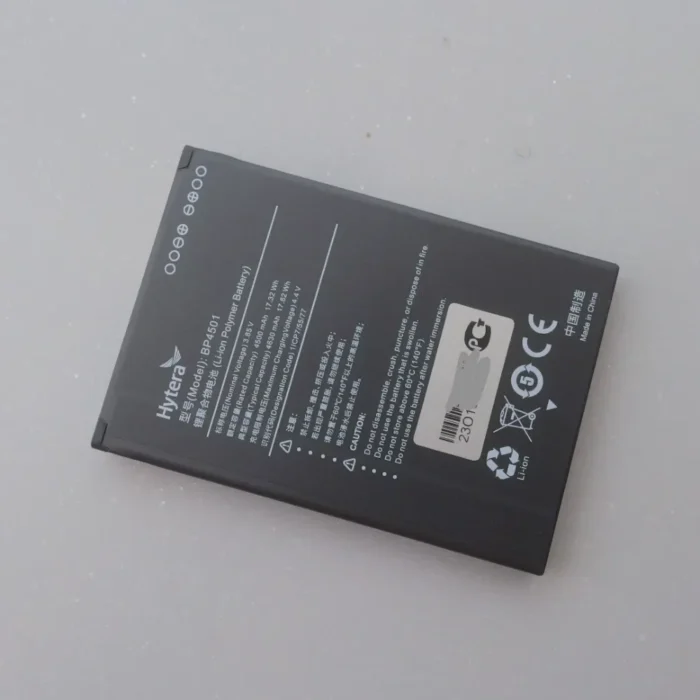 Hytera BP4501 Akku, Li-Ion-Polymer 4500mAh hohe Kapazität für Hytera PNC460/PNC460U POC Walkie-Talkie