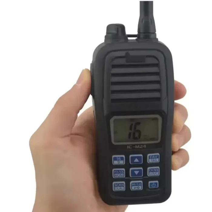 Ic-m23 Two Way Radio - side view