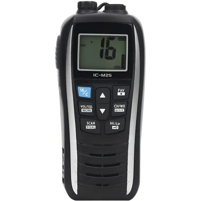 Ic-m25 Two Way Radio - in-hand use