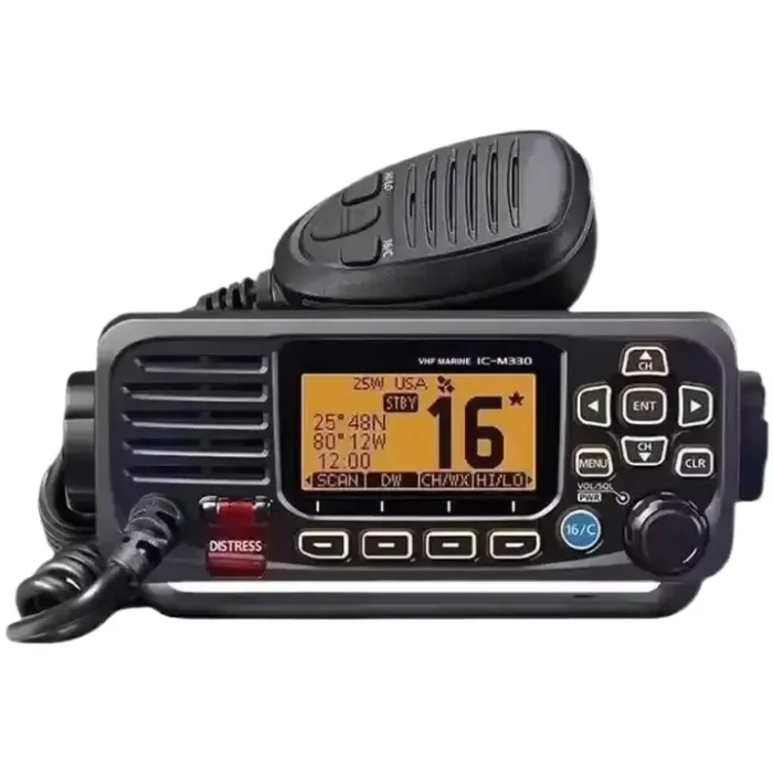 Icom Ic-m330 Two Way Radio - front view