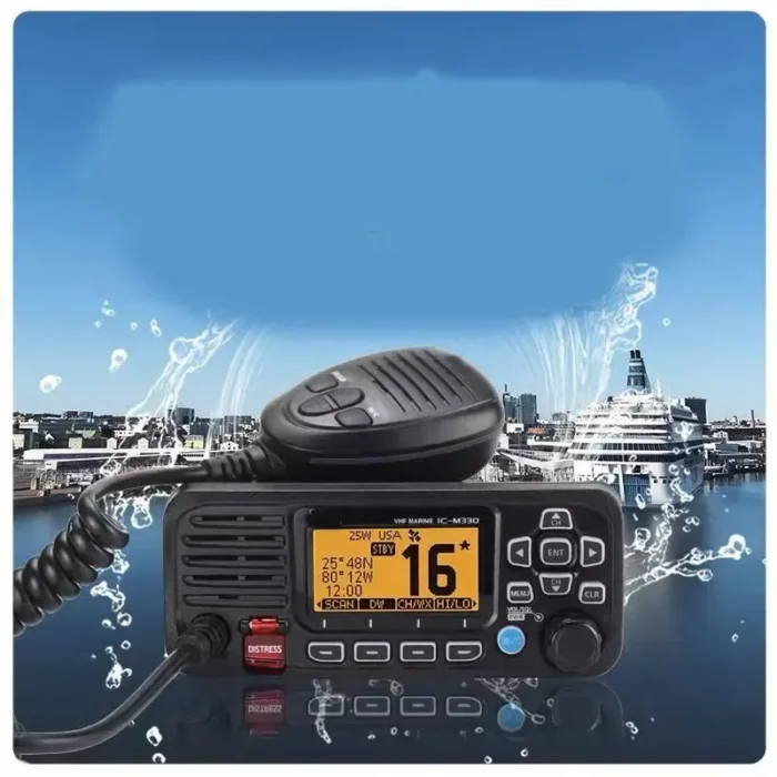 Icom Ic-m330 Two Way Radio - close-up