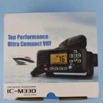 Icom Ic-m330 Two Way Radio - side view