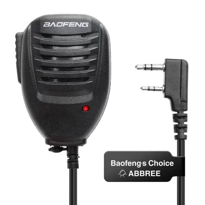Baofeng Walkie Talkie UV-5R Microphone Speaker MIC - 2 Pin Handheld Accessory for BF-888S, UV-21 PRO, Quansheng UV K5 K6 - Image 2