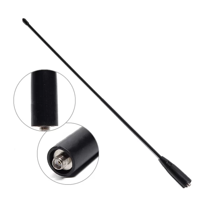 AR-771 Tri Band Antenna - VHF UHF Whip for Baofeng Walkie Talkies | SMA Female Soft Antenna for Ham Radio - Image 3