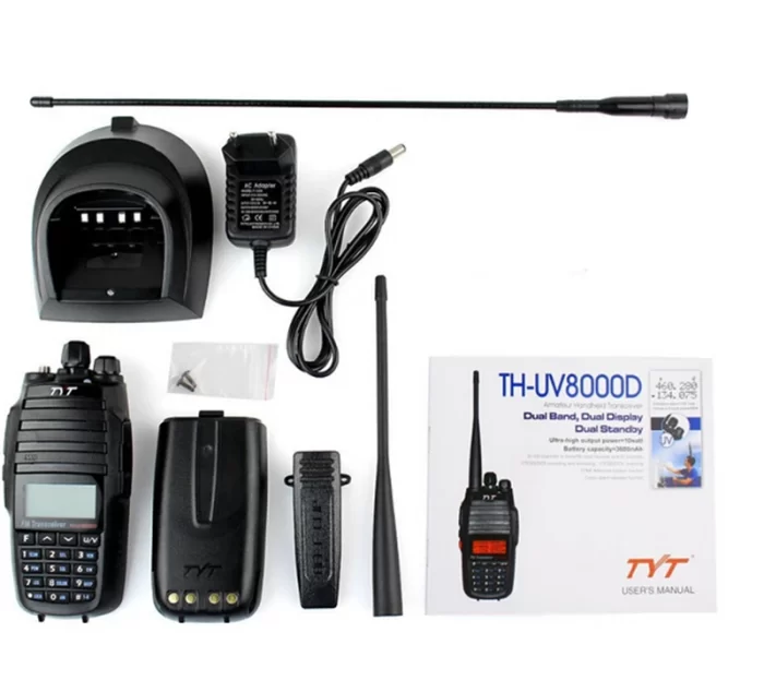 YT TH-UV8000D Walkie Talkie Dual Band VHF