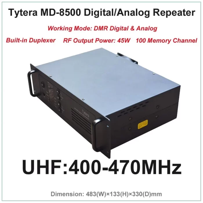 TYT MD-8500 UHF 400-470MHz DMR Digital & Analog