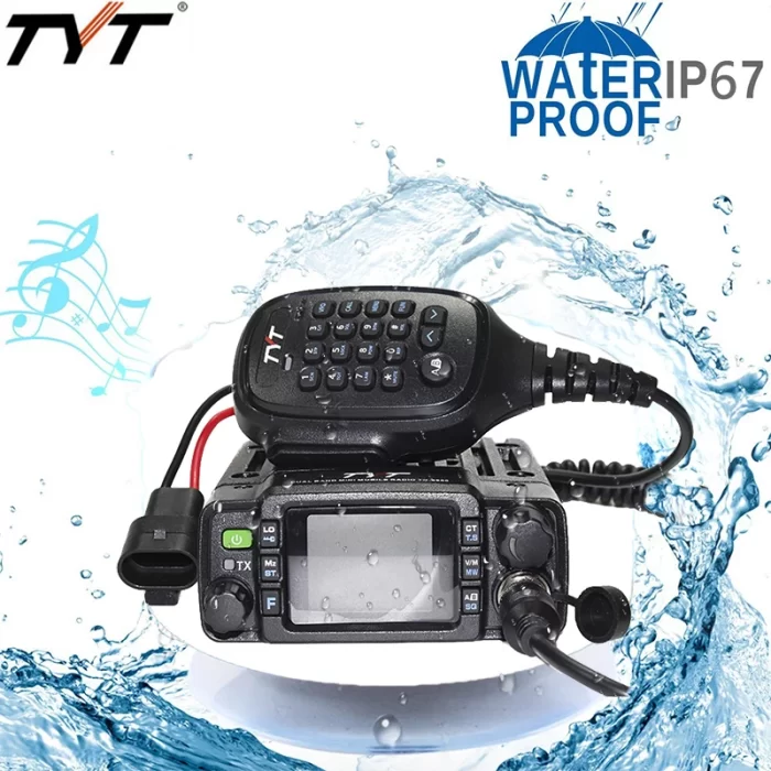 TYT TH-8600 IP67 Waterproof Mini Car Radio Dual Band