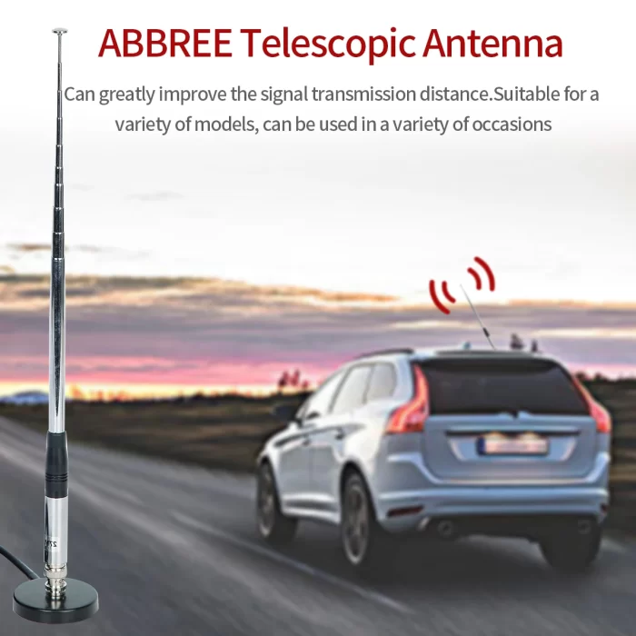 Premium 27MHz BNC Telescopic Antenna for Cobra, Midland, Uniden, Maxon, President & Anytone Handheld CB Radios - Image 6