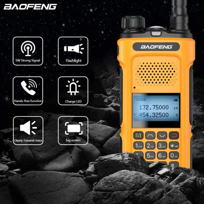 Baofeng UV-10R 10W Walkie Talkie - Long Range Type-C Portable Ham Radio 136-174 & 400-480MHz - Image 2