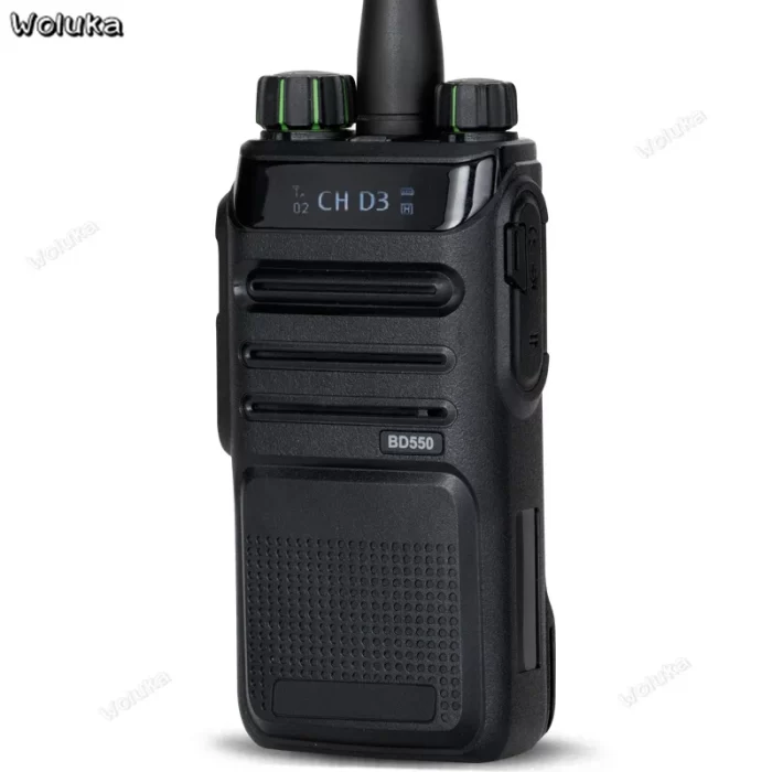 Hytera-DMR Two Way Radio with Noise-cancellation, DMR, Long Range, Durable, Durable, LED, Superior Audio Quality, BD550 - Image 4