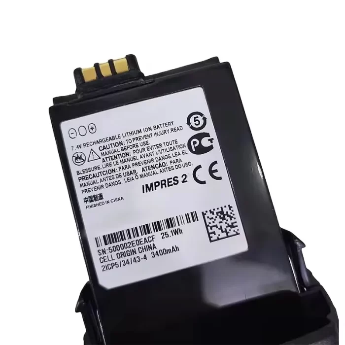 Motorola PMNN4486 7.4V 3400mAh Li-Ion IMPRES PMNN4486A APX IMPRES 2 IP68 APX6000 APX7000 APX8000 SRX2200 PMNN4486 Intelligent Battery - Image 6