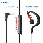 Premium 3.5mm Walkie Talkie Headset - Stereo Earpieces for Baofeng UV-5R, BF-888S, UV-21 & Quansheng UV-K5
