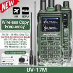 Baofeng UV-17M Air Band Walkie Talkie - Long Range Type-C Two Way Radio Upgrade