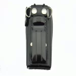 Hard Leather Case for Motorola Two Way Radio, Carrying Holder, Holster for GP320, GP340, GP360, GP328, HT750, HT1250