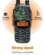 Baofeng UV-X10 Walkie Talkie - 15W Long Range Dual Band Radio with USB Charger - Upgrade Your UV-5R K5 Ham Experience - Image 3