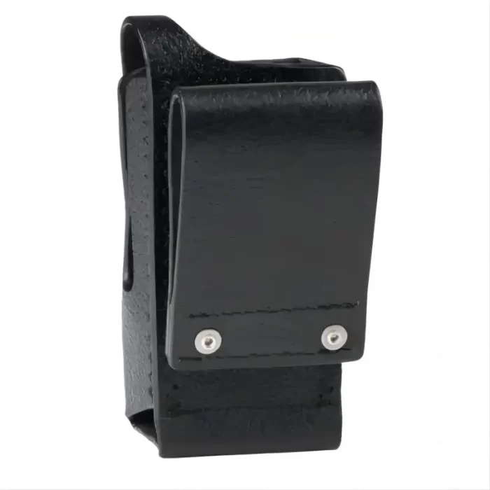 TRBOW-Leather Carry Case with Swivel Belt Loop for Motorola DP2600e, Dep570e, Two Way Radio, PMLN5867, 2.5 in - Image 4